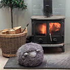 Shearling Sheepskin Lamb Stool  