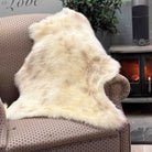 large jacob sheepskin rug 