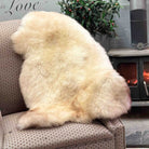 large jacob sheepskin rug 