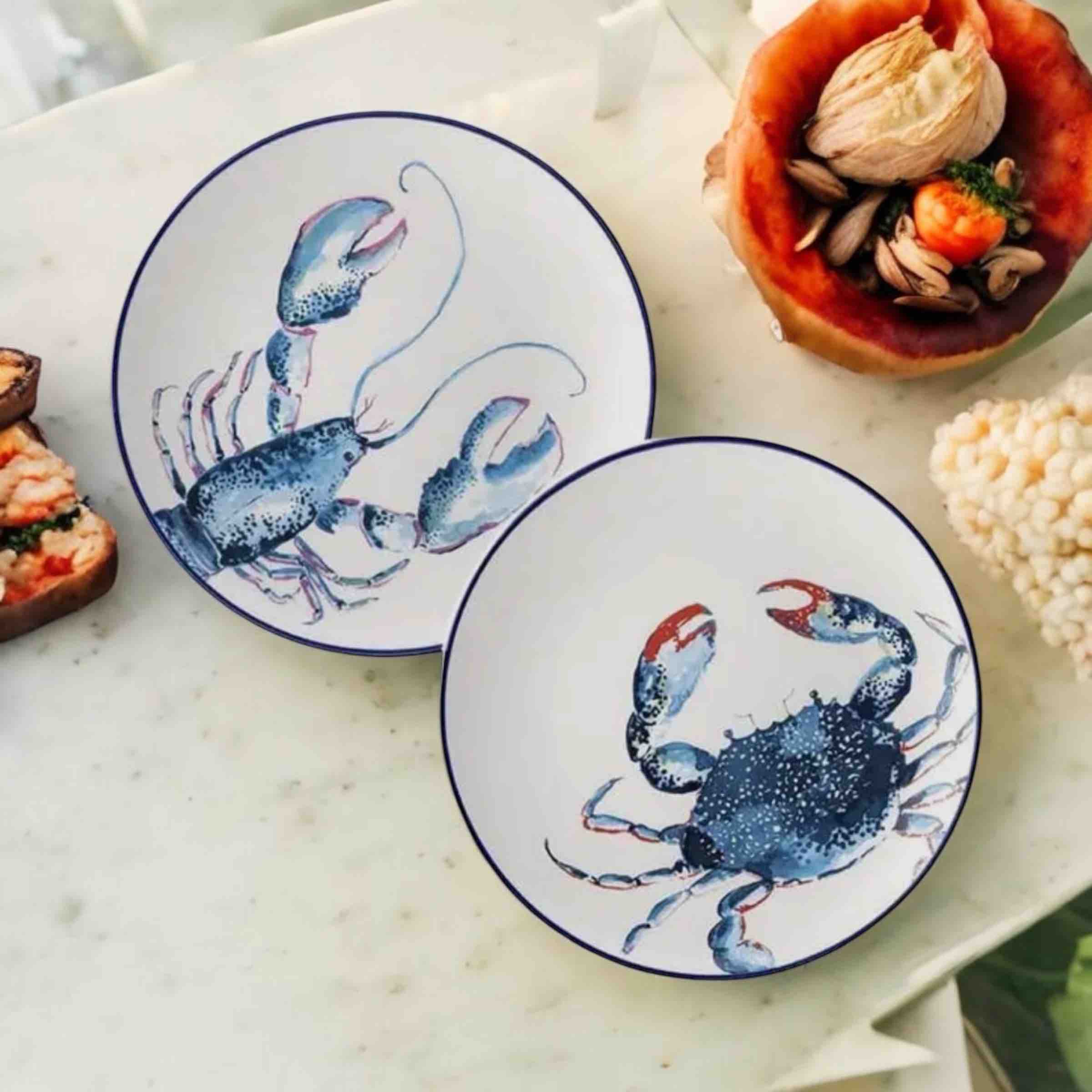 Seafood Side Plates 