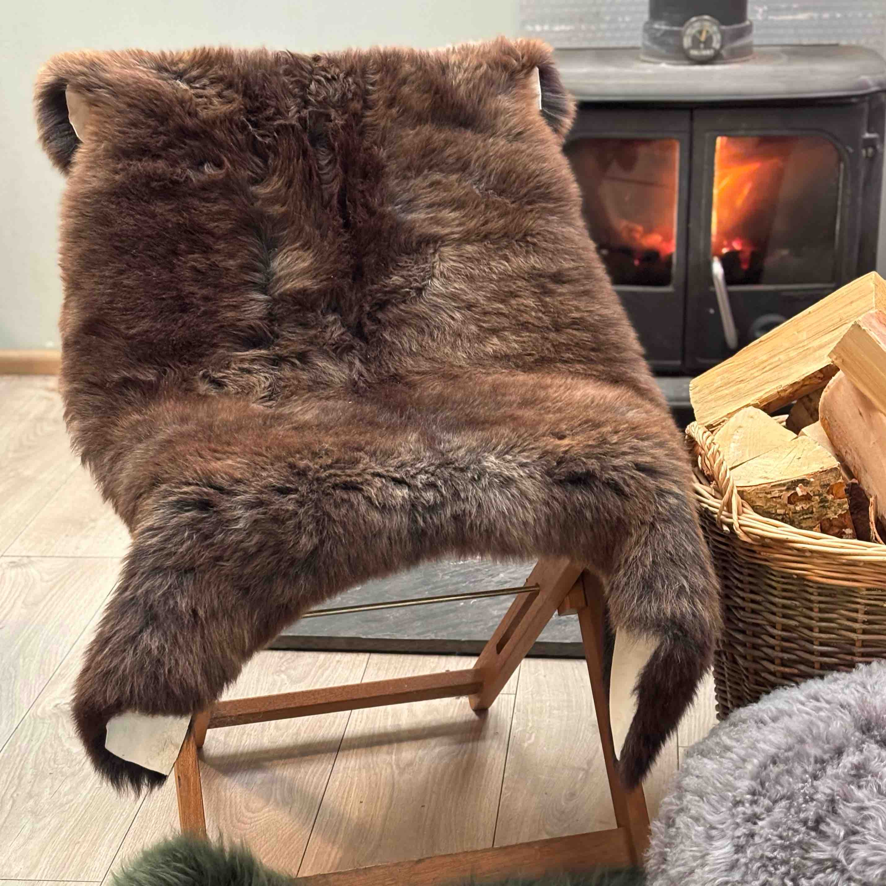 Jacob Sheepskin Rug Extra Large Long Wool