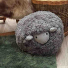 Shearling Sheepkin Lamb  Stool