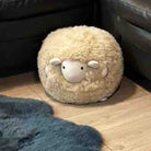 Shearling Sheepkin Lamb  Stool