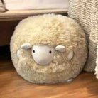 Shearling Sheepkin Lamb  Stool