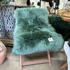 Extra Large Sheepskin Rugs Deep Pile Long Wool 100cm Plus Green