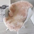 Extra Large Sheepskin Rugs Deep Pile Long Wool 100cm Plus Powder Pink