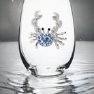 The Queens Jewels Stemless Sparkling Glass Tumblers