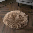 Round Genuine Sheepskin Rug