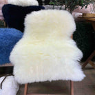 Sheepskin Rugs Set Of 4 Ivory 90 cms Long Wool Genuine Great Quality - The Old Piggery Farm Shop Selsey